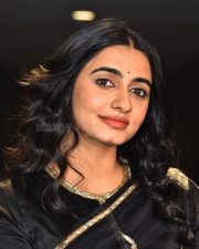 Actress Maanasa Choudhary at Aaryan Movie Pre Release Event Pictures 12