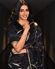 Actress Maanasa Choudhary at Aaryan Movie Pre Release Event Pictures 17