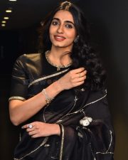 Actress Maanasa Choudhary at Aaryan Movie Pre Release Event Pictures 26