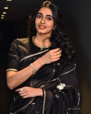 Actress Maanasa Choudhary at Aaryan Movie Pre Release Event Pictures 26