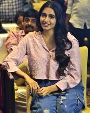 Actress Maanasa Choudhary at Single Movie Success Celebration Pictures 03