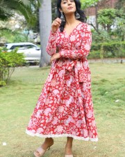 Actress Meghalekha Kacharla at Roti Kapada Romance Movie Press Meet Photos 13