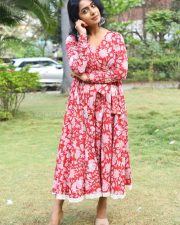 Actress Meghalekha Kacharla at Roti Kapada Romance Movie Press Meet Photos 14