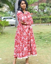 Actress Meghalekha Kacharla at Roti Kapada Romance Movie Press Meet Photos 15
