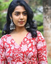 Actress Meghalekha Kacharla at Roti Kapada Romance Movie Press Meet Photos 23