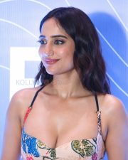 Alluring Kusha Kapila Cleavage in a Floral Printed Bustier Dress Photos 04 Alluring Kusha Kapila Cleavage in a Floral Printed Bustier Dress Photos 04
