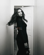 Animal Heroine Tripti Dimri in a Black Bodycon Maxi Dress Photos 01 Animal Heroine Tripti Dimri in a Black Bodycon Maxi Dress Photos 01