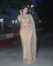 Beautiful Pragya Nagra in a Glittering Saree Photos 01