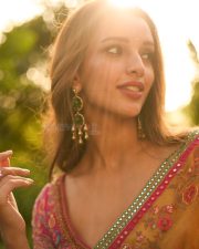 Dream Girl Tripti Dimri in a Yellow Embroidered Saree with a Pink Embroidered Blouse Photos 05 Dream Girl Tripti Dimri in a Yellow Embroidered Saree with a Pink Embroidered Blouse Photos 05