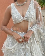 Elegant Tripti Dimri in a White Lehenga Photos 02 Elegant Tripti Dimri in a White Lehenga Photos 02