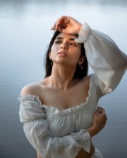 Enchanting Actress Pragya Nagra in a White Off Shoulder Ruffled Blouse Photos 01 Enchanting Actress Pragya Nagra in a White Off Shoulder Ruffled Blouse Photos 01