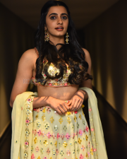 Heroine Maanasa Choudhary at Gaayapadda Simham Trailer Launch Pictures 02
