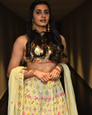 Heroine Maanasa Choudhary at Gaayapadda Simham Trailer Launch Pictures 02