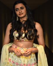 Heroine Maanasa Choudhary at Gaayapadda Simham Trailer Launch Pictures 09