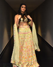 Heroine Maanasa Choudhary at Gaayapadda Simham Trailer Launch Pictures 13