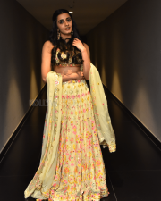 Heroine Maanasa Choudhary at Gaayapadda Simham Trailer Launch Pictures 19