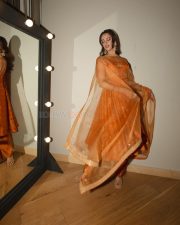 Ma Behen Heroine Triptii Dimri in a Burnt Orange Anarkali with a Sleeveless Deep Cleavage Bodice and Straight Fit Pants Pictures 04 Ma Behen Heroine Triptii Dimri in a Burnt Orange Anarkali with a Sleeveless Deep Cleavage Bodice and Straight Fit Pants Pictures 04