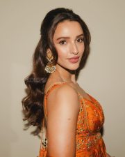 Ma Behen Heroine Triptii Dimri in a Burnt Orange Anarkali with a Sleeveless Deep Cleavage Bodice and Straight Fit Pants Pictures 05 Ma Behen Heroine Triptii Dimri in a Burnt Orange Anarkali with a Sleeveless Deep Cleavage Bodice and Straight Fit Pants Pictures 05