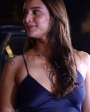 Magnetic Triptii Dimri Cleavage in a Navy blue satin asymmetric shoulder cami slip dress with sun and moon shoulder tattoo Photos 02 Magnetic Triptii Dimri Cleavage in a Navy blue satin asymmetric shoulder cami slip dress with sun and moon shoulder tattoo Photos 02