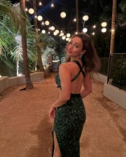 Ravishing Tripti Dimri in a Shimmering Green Backless Dress Photos 03 Ravishing Tripti Dimri in a Shimmering Green Backless Dress Photos 03