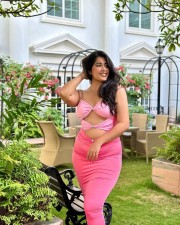 Sexy Nikita Sharma in a Pink Cut Out Dress Photos 02 Sexy Nikita Sharma in a Pink Cut Out Dress Photos 02