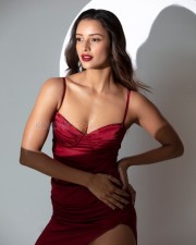 Sizzling Tripti Dimri in a Thigh High Slit Red Dress Pictures 01 Sizzling Tripti Dimri in a Thigh High Slit Red Dress Pictures 01