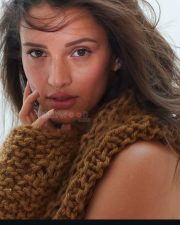 Stunning Hot Tripti Dimri in a Brown Crochet Sweater Pictures 01