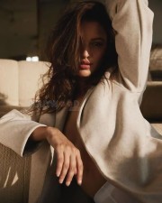 Stylish Tripti Dimri in a Buttonless Beige Overcoat Outfit for Vogue Photos 05 Stylish Tripti Dimri in a Buttonless Beige Overcoat Outfit for Vogue Photos 05