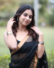 Actress Shashika Tickoo at Padmavyuhamlo Chakradhari Movie Title and First Look Launch Pictures 03