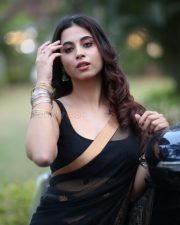 Actress Shashika Tickoo at Padmavyuhamlo Chakradhari Movie Title and First Look Launch Pictures 09