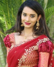 Actress Sreelu at Kotha Rangula Prapancham Movie Teaser Launch Pictures 05