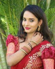 Actress Sreelu at Kotha Rangula Prapancham Movie Teaser Launch Pictures 06