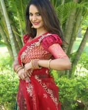 Actress Sreelu at Kotha Rangula Prapancham Movie Teaser Launch Pictures 13
