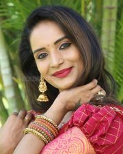 Actress Sreelu at Kotha Rangula Prapancham Movie Teaser Launch Pictures 18