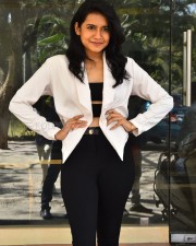 Heroine Samyuktha Viswanathan at Chaari 111 Press Meet Photos 42