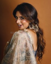 Bypass Road Actress Shama Sikandar in a Blue Embellished Corset Style Sleeveless Blouse with a Flowy Lehenga Skirt Pictures 01 Bypass Road Actress Shama Sikandar in a Blue Embellished Corset Style Sleeveless Blouse with a Flowy Lehenga Skirt Pictures 01