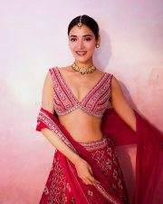 Glamorous Actress Medha Shankr in a Red Embroidered Lehenga Choli Photos 03 Glamorous Actress Medha Shankr in a Red Embroidered Lehenga Choli Photos 03