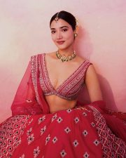 Glamorous Actress Medha Shankr in a Red Embroidered Lehenga Choli Photos 07 Glamorous Actress Medha Shankr in a Red Embroidered Lehenga Choli Photos 07