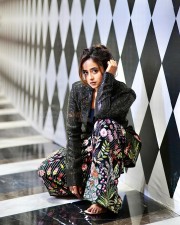 Actress Chaitra Vasudevan in a Sequin Blazer Set Photos 05