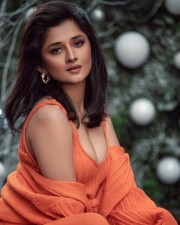 Bold Kanika Mann in an Orange Dress Pictures 03 Bold Kanika Mann in an Orange Dress Pictures 03