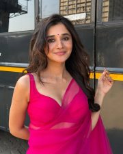 Sexy Indian Television Actress Kanika Mann in a Hot Pink Saree with a Sleeveless Cleavage Blouse Photos 04 Sexy Indian Television Actress Kanika Mann in a Hot Pink Saree with a Sleeveless Cleavage Blouse Photos 04