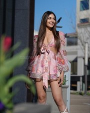 Sexy Yesha Sagar in a Pink Rompers Pictures 02