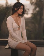 Stunning Kanika Mann in a Cleavage Revealing Full Sleeve Maxi Dress Photos 02