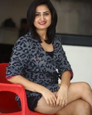 Actress Ankitha Muler at Sasanasabha Movie Press Meet Photos 13