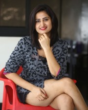 Actress Ankitha Muler at Sasanasabha Movie Press Meet Photos 16