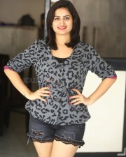 Actress Ankitha Muler at Sasanasabha Movie Press Meet Photos 21