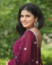 Actress Kavya Ramesh at Nachinavadu Trailer Launch Pictures 01