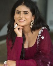 Actress Kavya Ramesh at Nachinavadu Trailer Launch Pictures 11