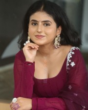 Actress Kavya Ramesh at Nachinavadu Trailer Launch Pictures 13