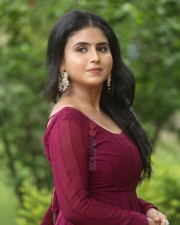 Actress Kavya Ramesh at Nachinavadu Trailer Launch Pictures 21